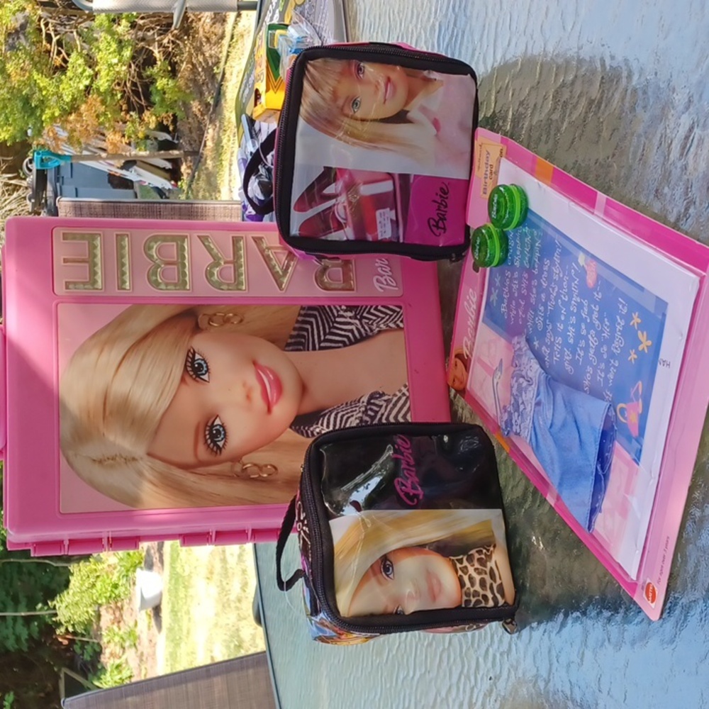 Barbie Doll Carrying Case, Barbie card, Accessory cases, Yo-yos!
